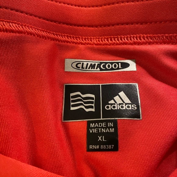 adidas women’s golf tennis performance skirt salmon orange color LPGA XL 👠508 - Picture 7 of 10